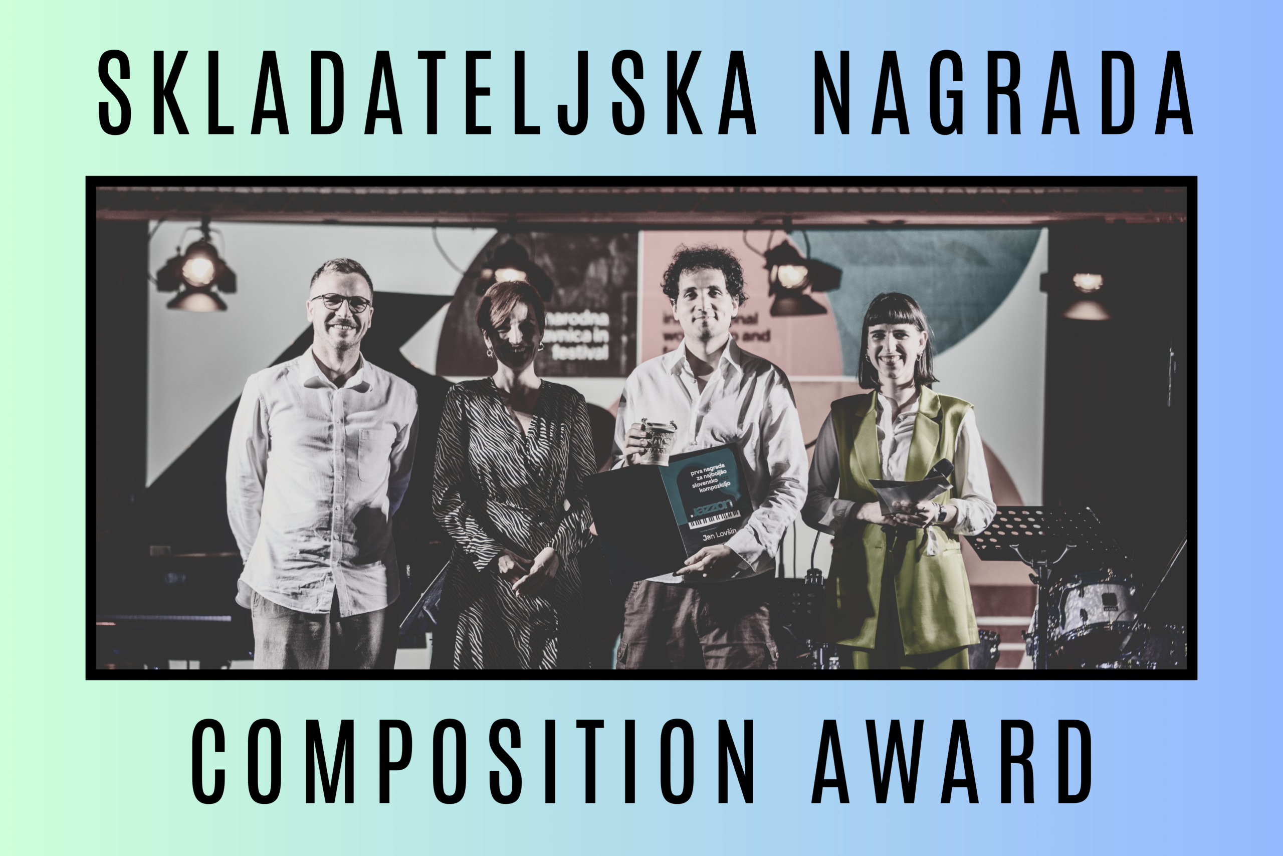 Jan Lovšin, podelitev nagrade Jazzon