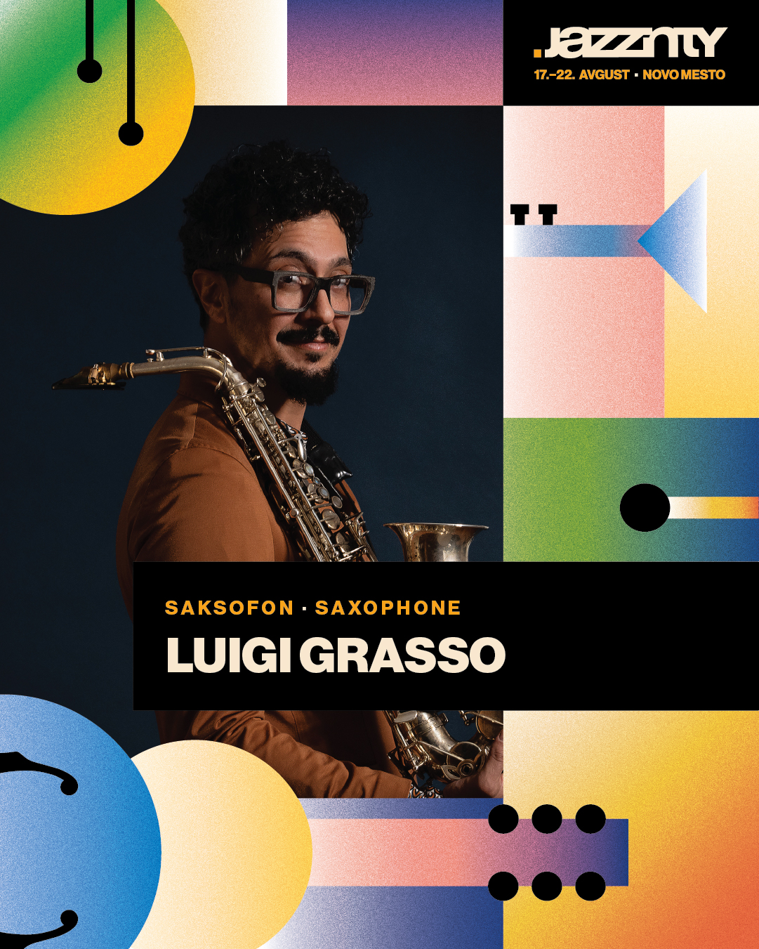 Luigi Grasso, mentor saksofona 2026